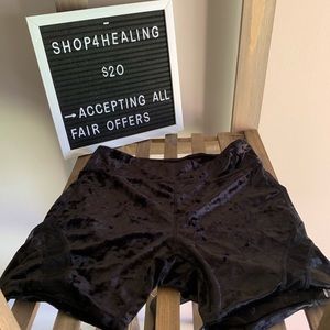 Velvet Black Bike Shorts ✵ Capezio Dance